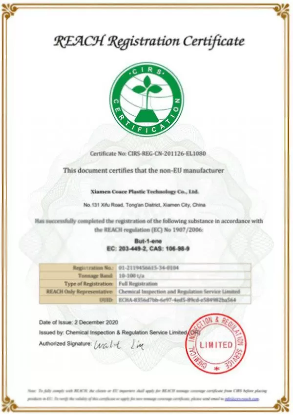 Certification (5)